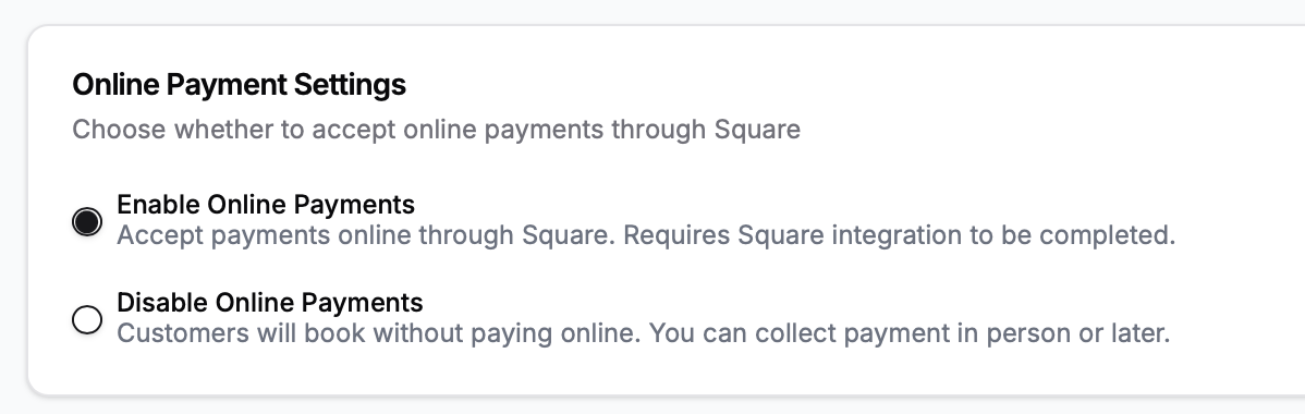 Flexible Payment Options
